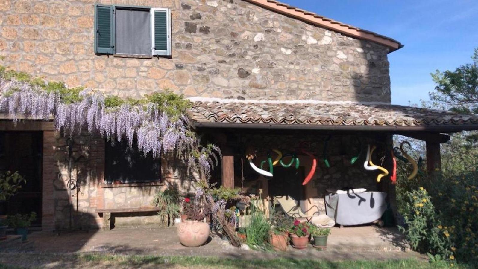Podere Porcino Civitella dʼAgliano Buitenkant foto